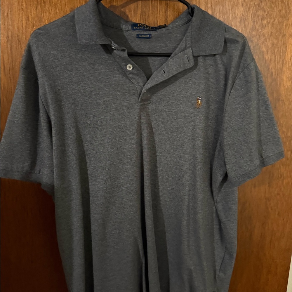 Polo by Ralph Lauren Gray Classic Polo Shirt